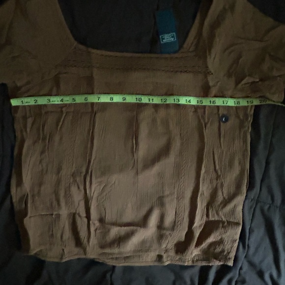 Free people rust color blouse - Picture 8 of 8